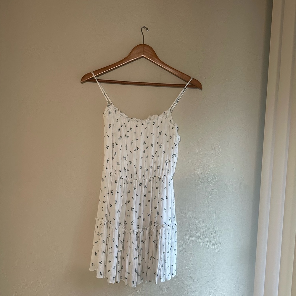 La Hearts White Floral Dress
